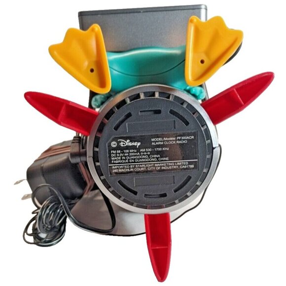 Disney Perry The Platypus Alarm Clock Radio Kids  Phineas And Ferb Rare - Picture 7 of 8